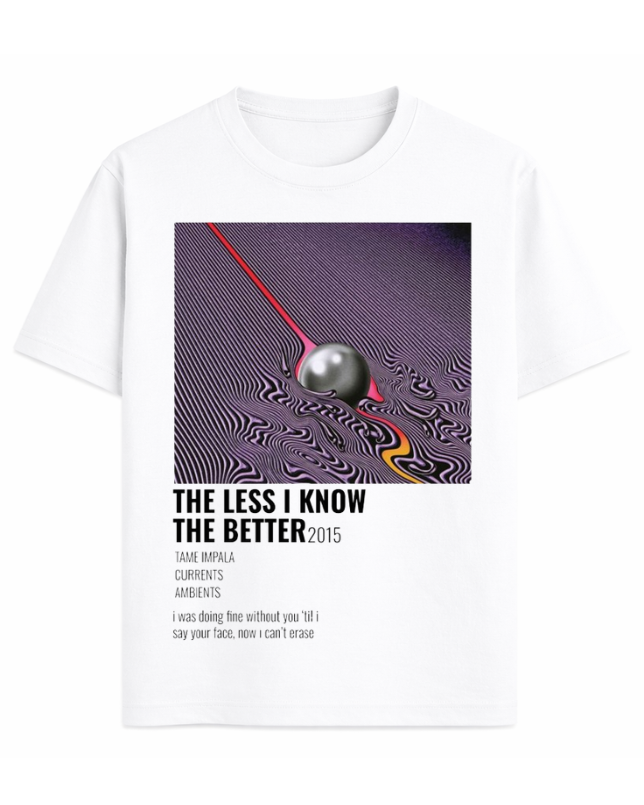 The Less I Know Tee | White