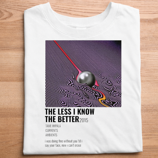 The Less I Know Tee | White