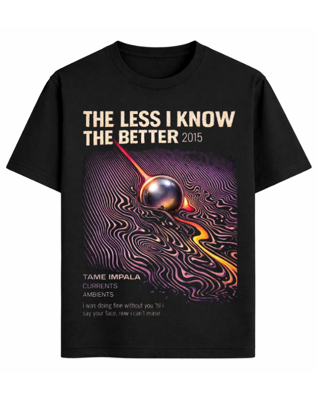 The Less I Know Tee | Black